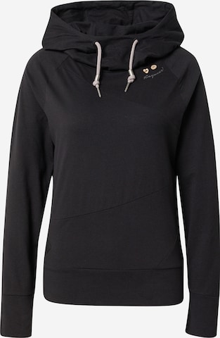 Ragwear Bluzka sportowa 'FUGE' w kolorze czarny: przód