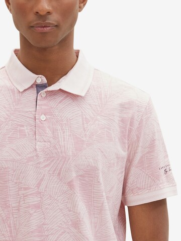 TOM TAILOR Poloshirt in Pink
