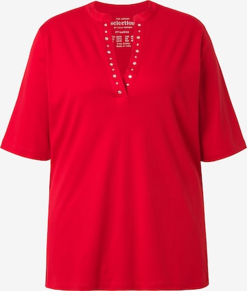 Ulla Popken Shirt in Red: front