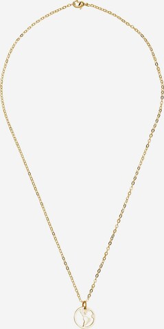 Gemshine Necklace in Gold: front