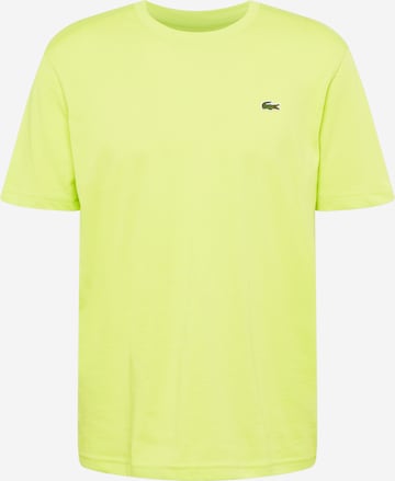 Lacoste Sport - Camiseta funcional en verde: frente