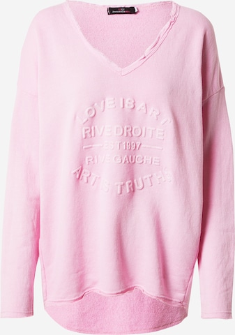 Zwillingsherz Pullover 'Kornelia' in Pink: predná strana