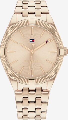 Montre à affichage analogique TOMMY HILFIGER en or