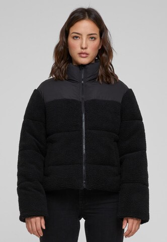 Urban Classics Winter Jacket in Black