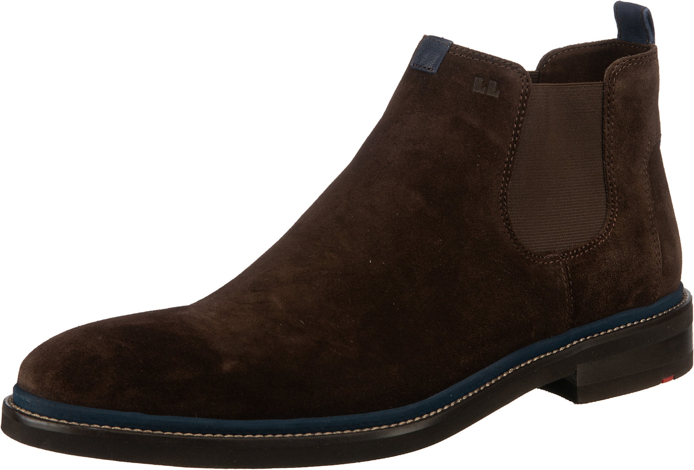 LLOYD SELECTED Chelsea boots in Bruin: voorkant