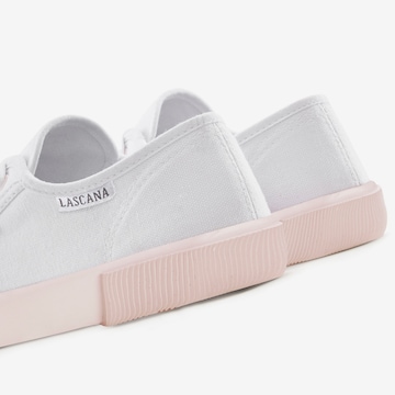 LASCANA - Zapatillas deportivas bajas en blanco