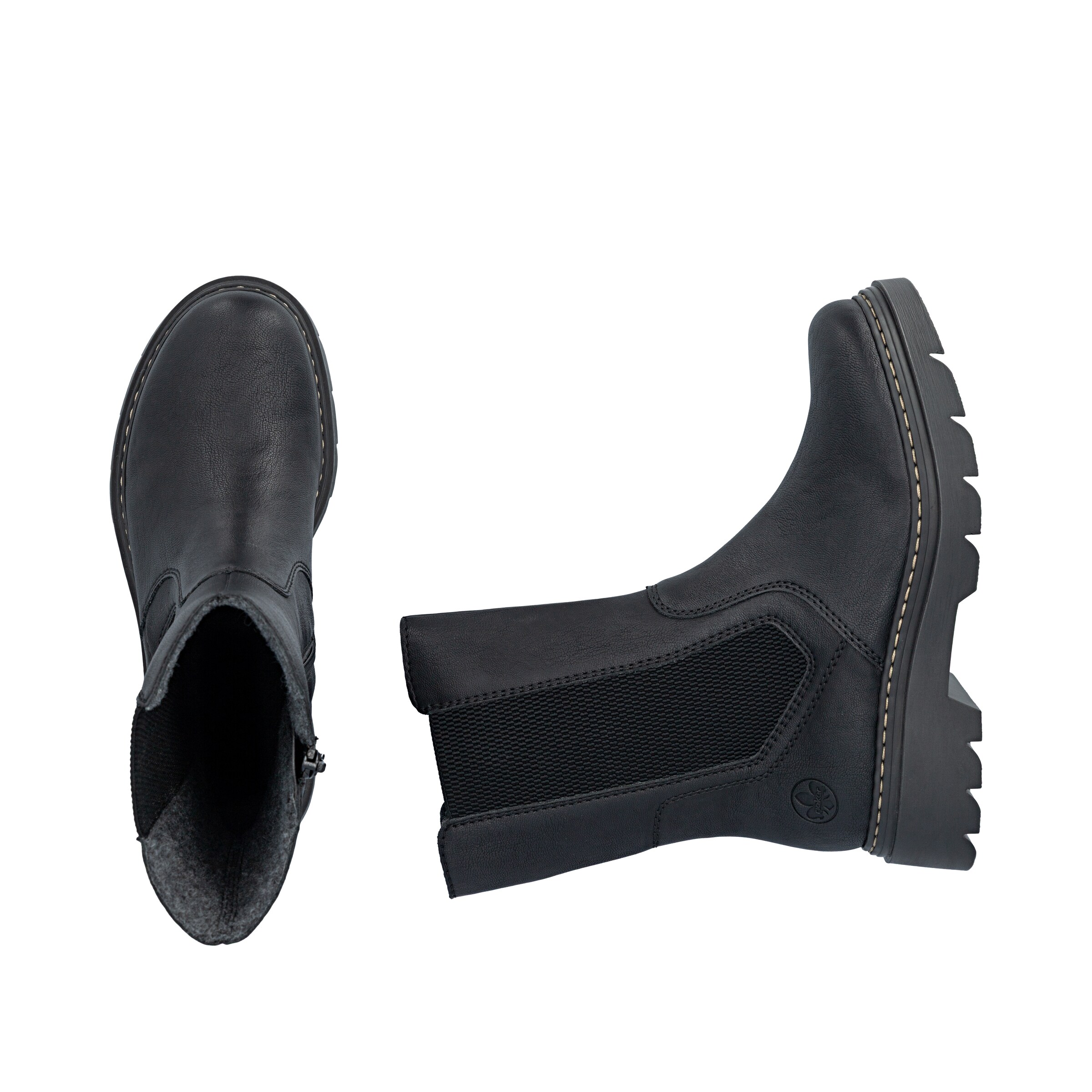 Bottines Rieker en noir