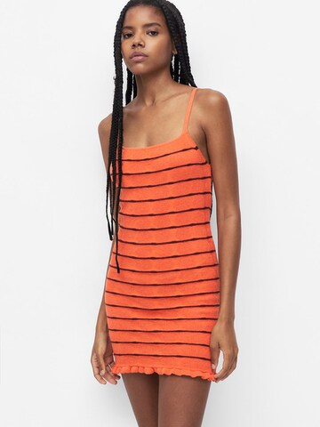 Pull&Bear Kleid in Orange: predná strana