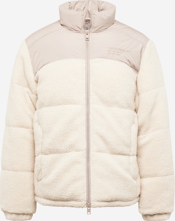 Veste d’hiver JACK & JONES en beige : devant