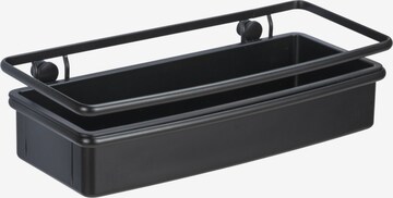 Wenko Shower Accessories in Black: front