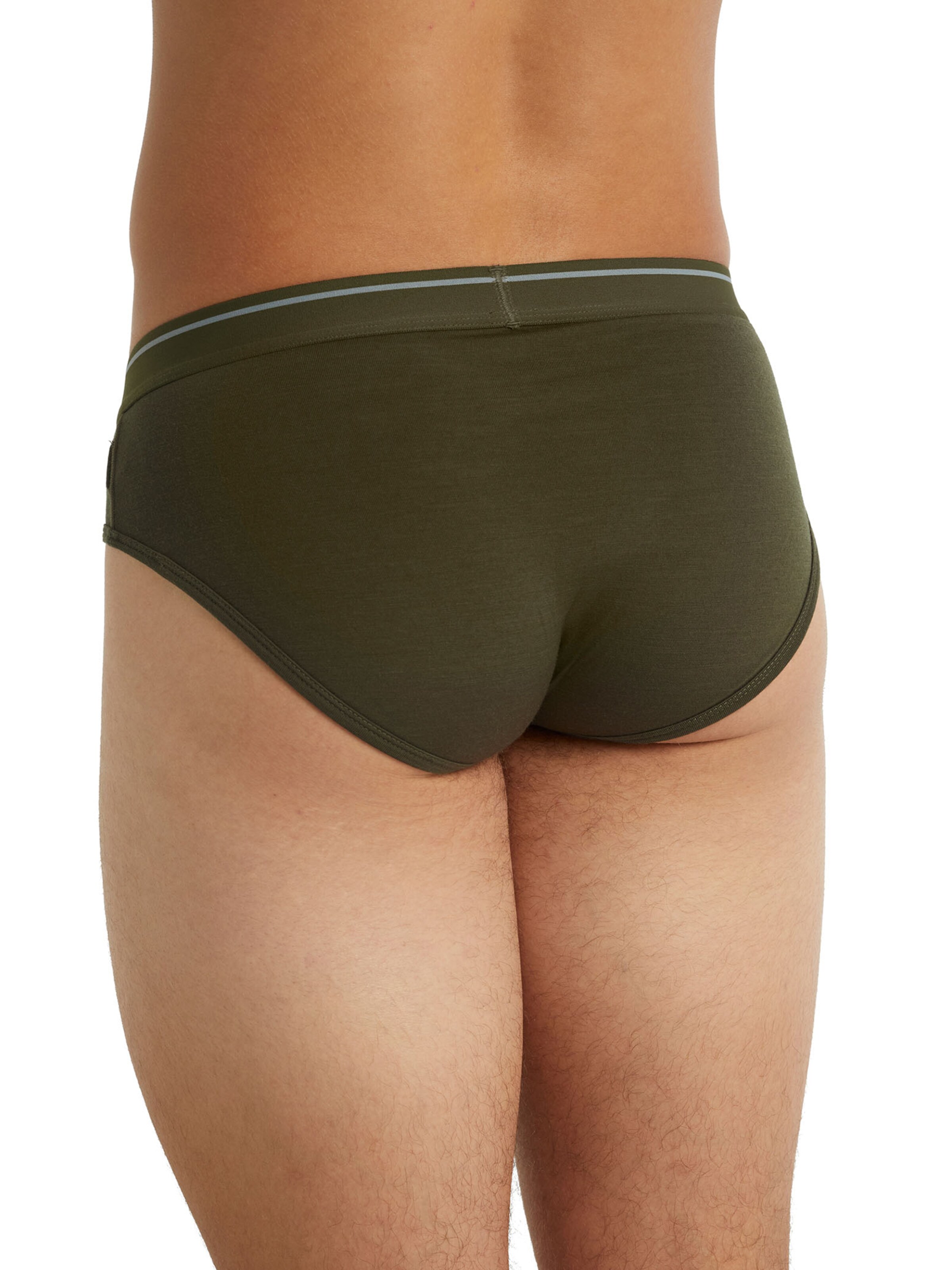 Chiloți sport 'Anatomica' de la ICEBREAKER pe verde