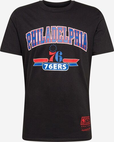 Mitchell & Ness Shirt in Sky blue / Red / Black / White, Item view