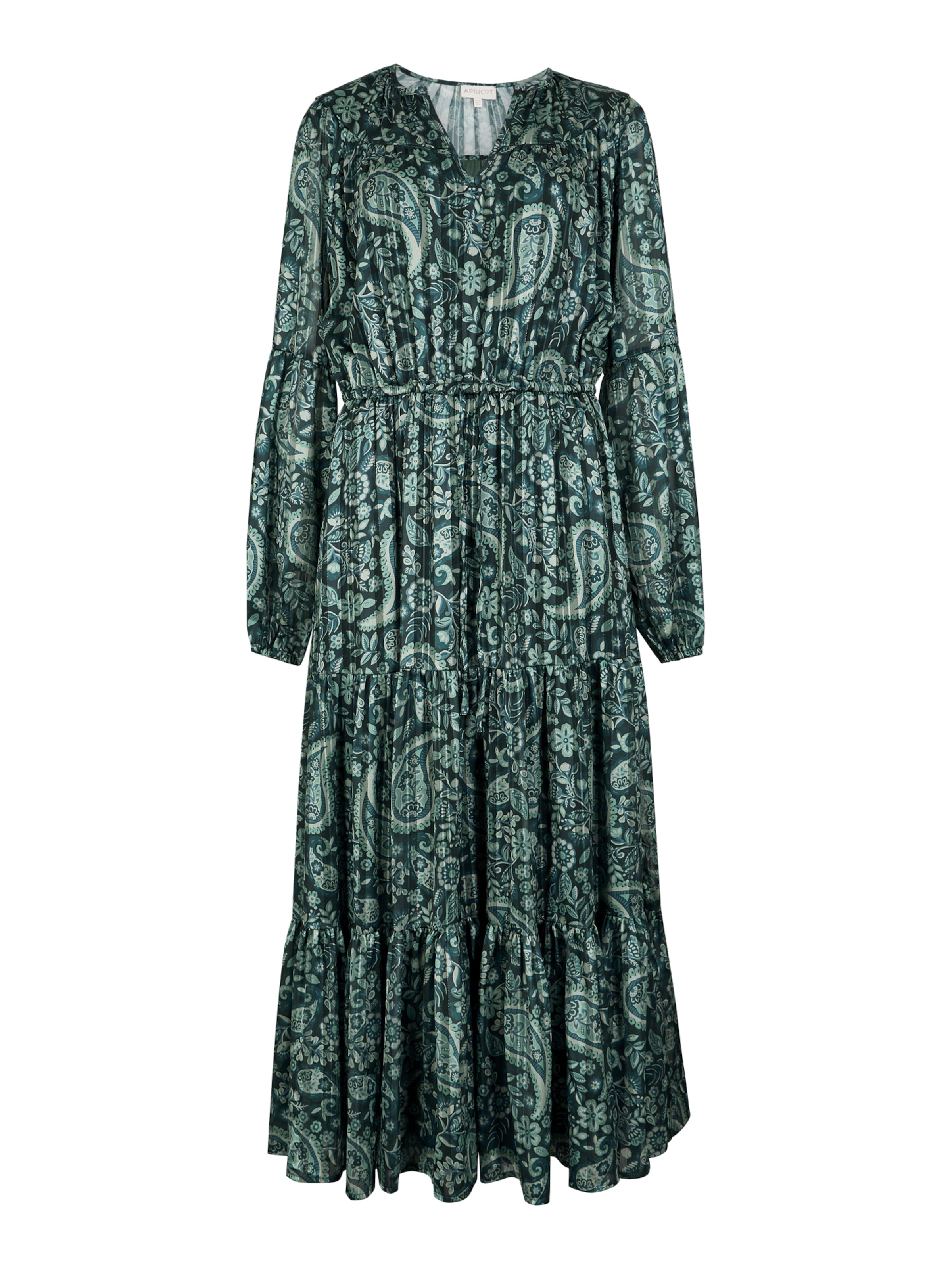 Robe ' ' Apricot en vert : devant