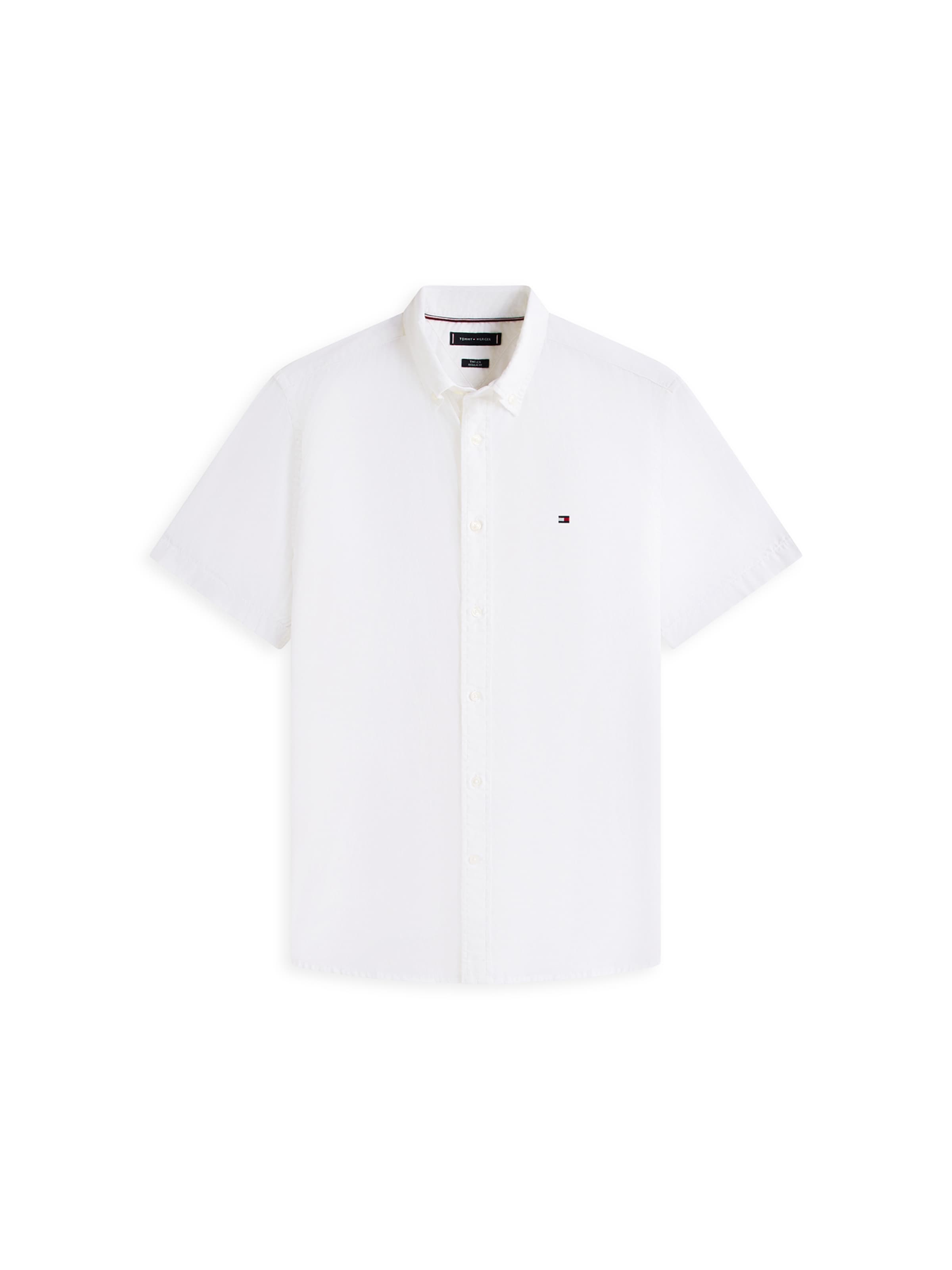 TOMMY HILFIGER Regular fit Ing 'CORE FLEX' - fehér: elől