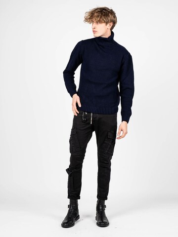 xagon man Sweter w kolorze niebieski: przód