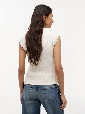 TOMMY HILFIGER Kootud vest, värv kollane