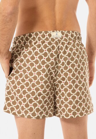 Gassa d'Amante Badeshorts 'Nora' in Braun