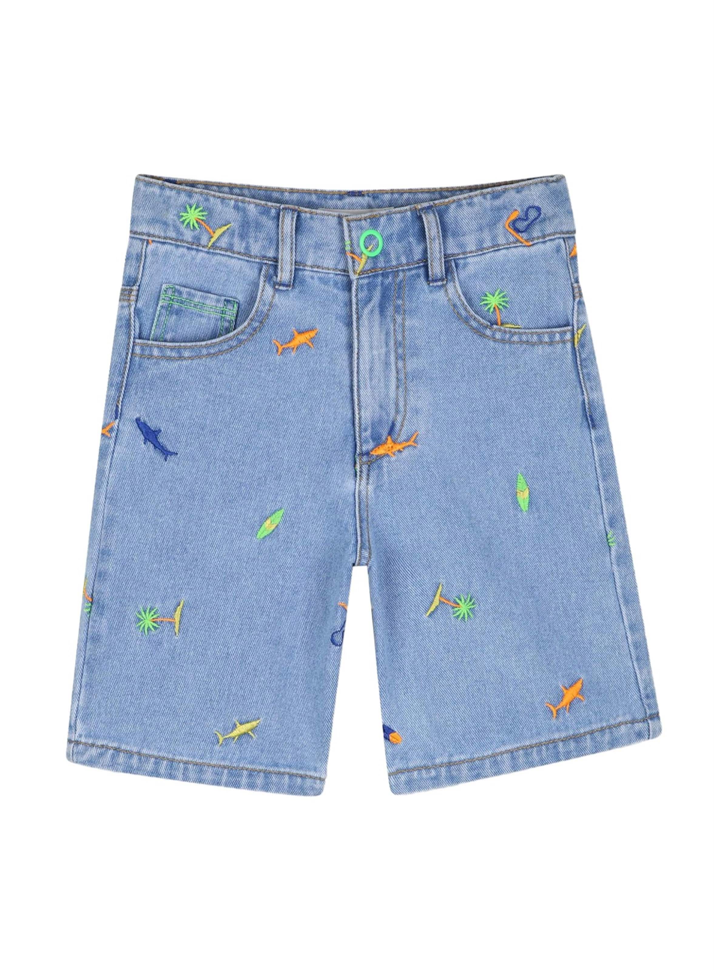 Regular Pantalon Billieblush en bleu : devant