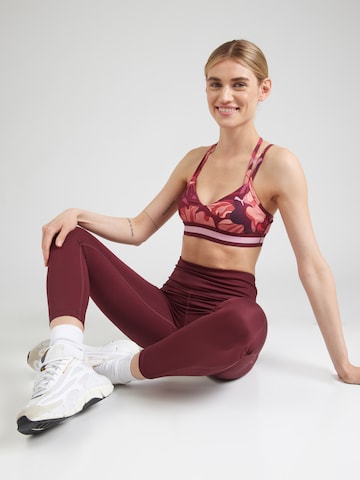 PUMA Skinny Workout Pants 'Tad Essentials' in Red