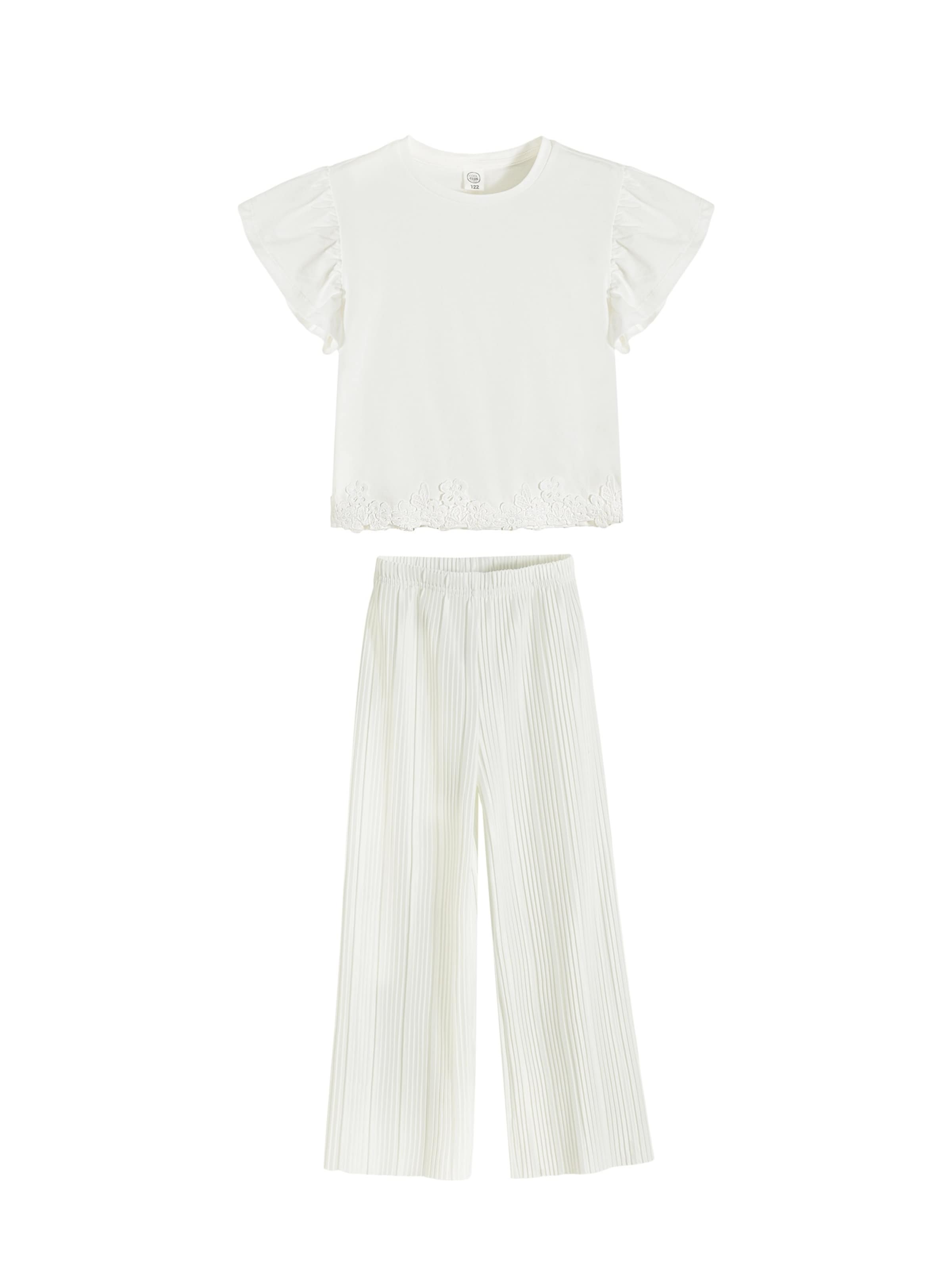 Cool Club Zestaw w kolorze biały: przód