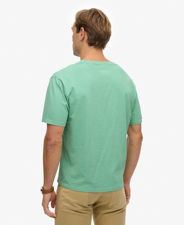 Superdry Shirt 'Essentials' in Groen