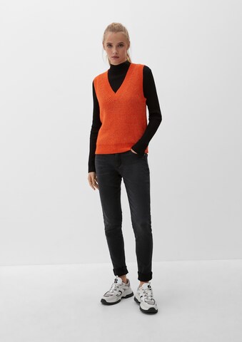 Pullover di QS in arancione