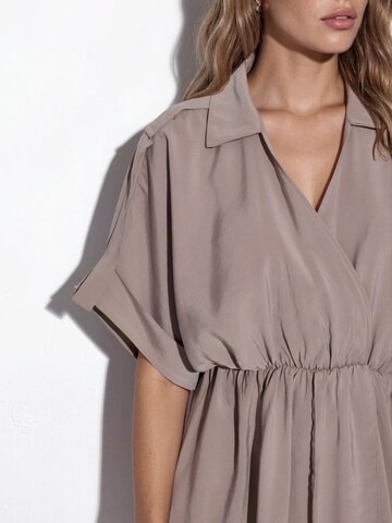 Busem Dress in Grey
