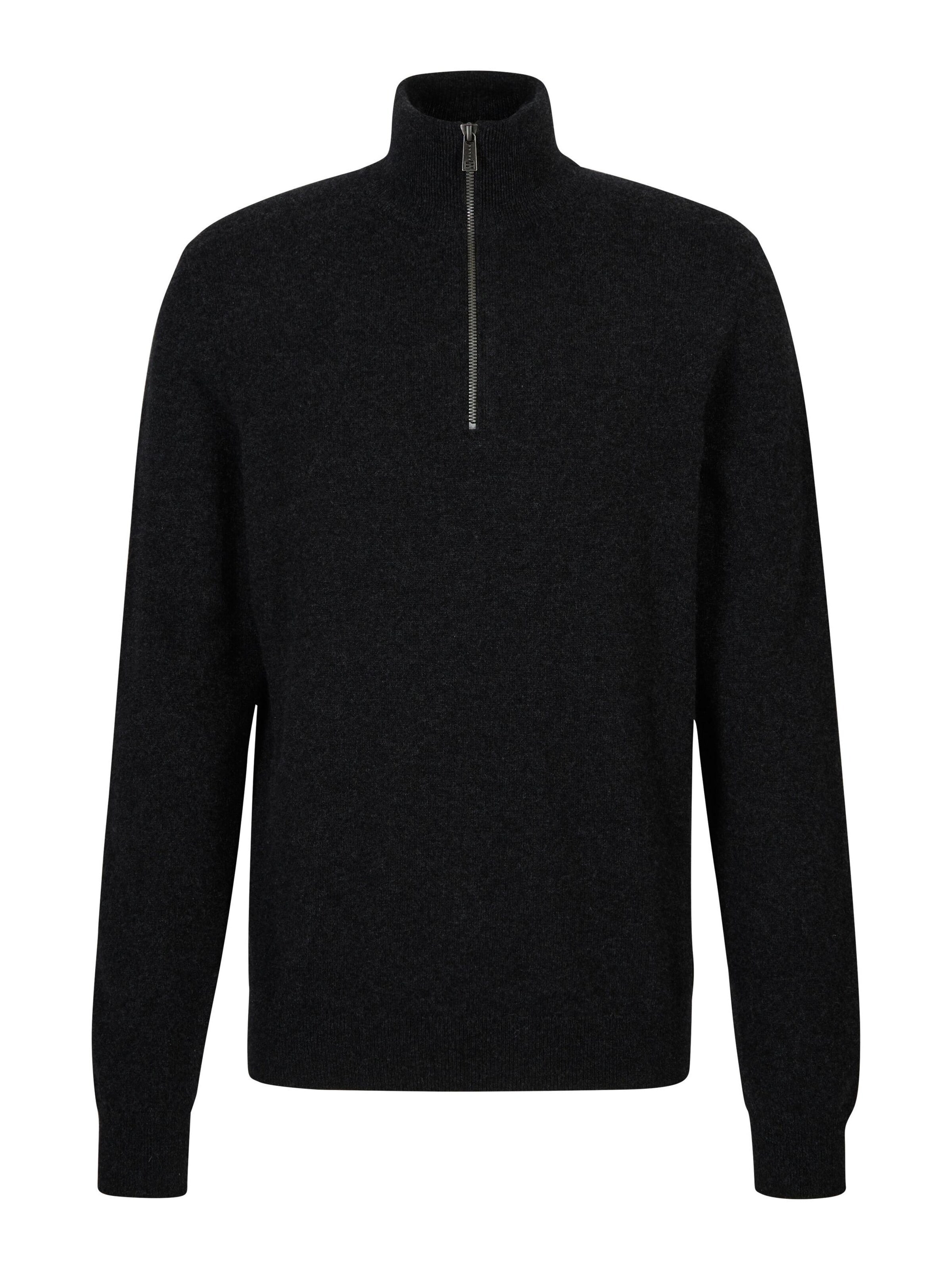 FALKE Pullover 'Pure Cashmere'‌‌ in Grau: Vorderseite