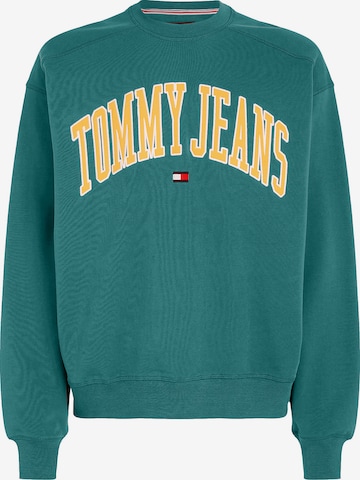 Tommy Jeans Sweatshirt i grønn: forside