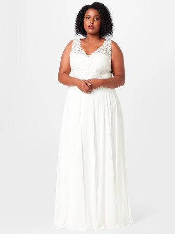 My Mascara Curves Dress in White: front