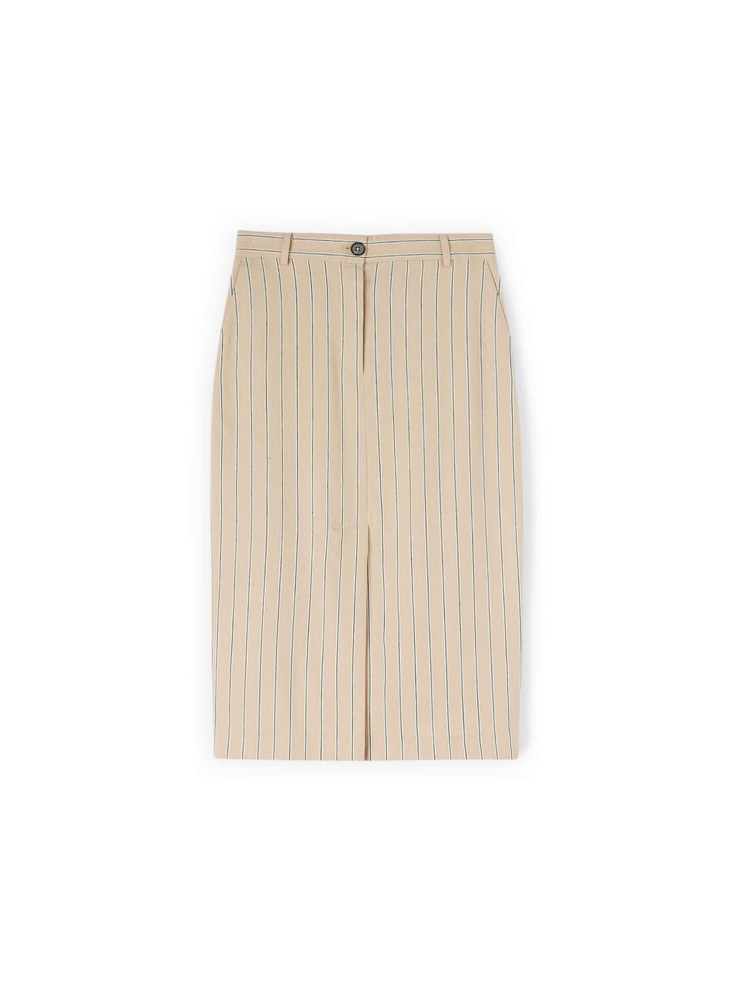 MOTIVI Skirt in Beige: front