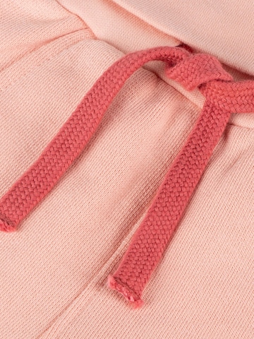 SIGIKID Regular Pants 'Sweathose Pink Birds' in Pink