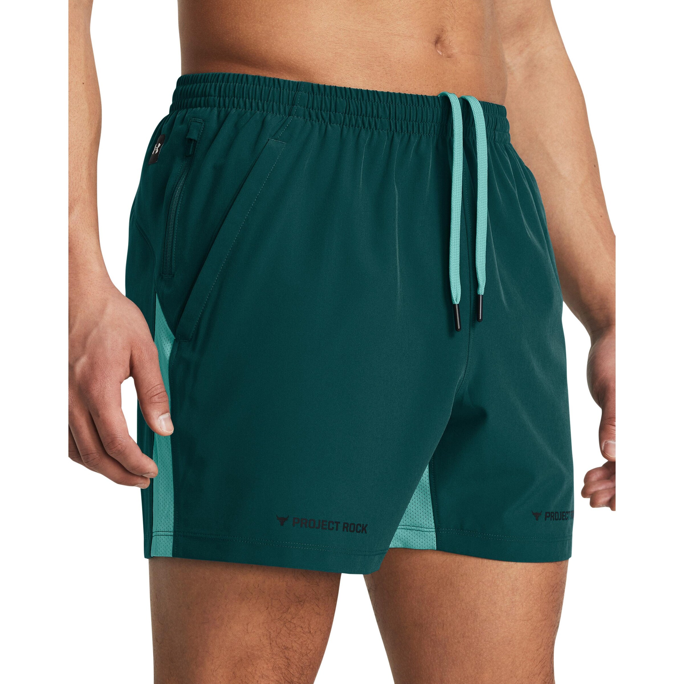 UNDER ARMOUR Regular Sportshorts 'Projekt Rock' in Grün