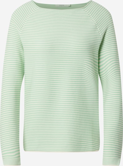 CECIL Sweater in Green / White, Item view