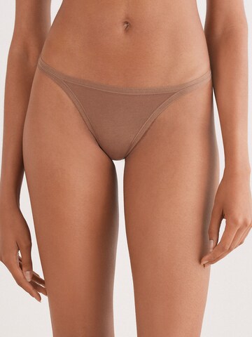 INTIMISSIMI String in Braun: Vorderseite