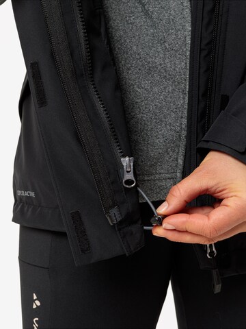 VAUDE Funktionsjacke 'Rosemoor 3in1 II ' in Schwarz
