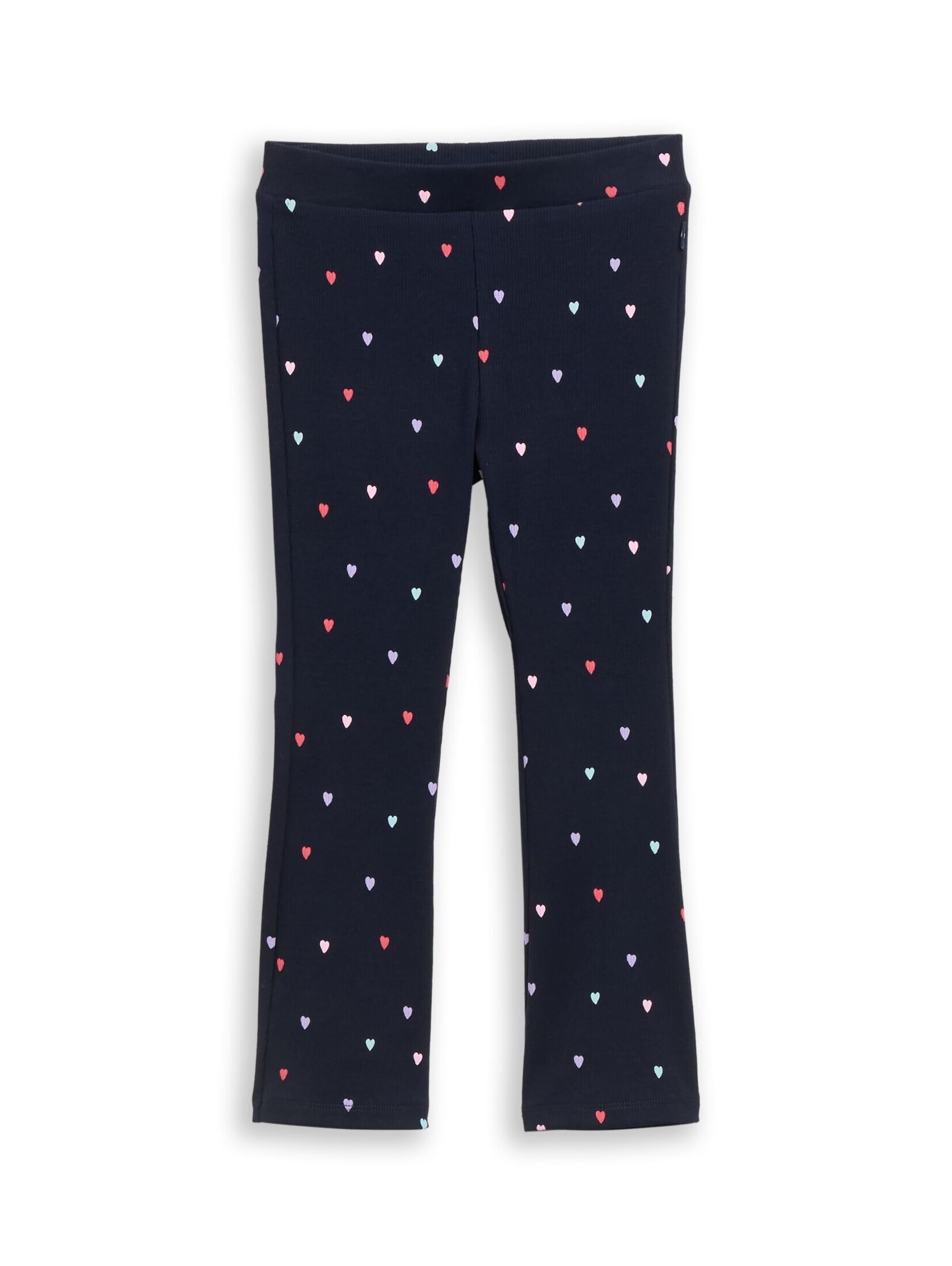 TOM TAILOR Flared Leggings in Blue: front