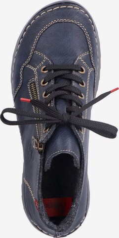 Scarpa stringata sportiva di Rieker in blu