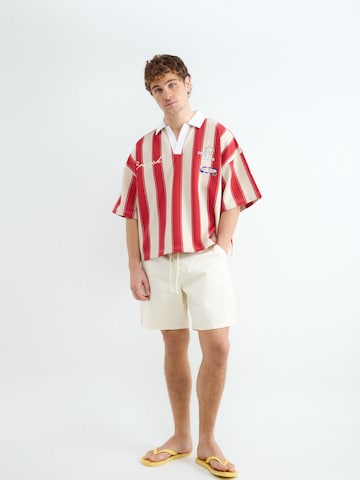 BALMOHK Loosefit Housut värissä beige