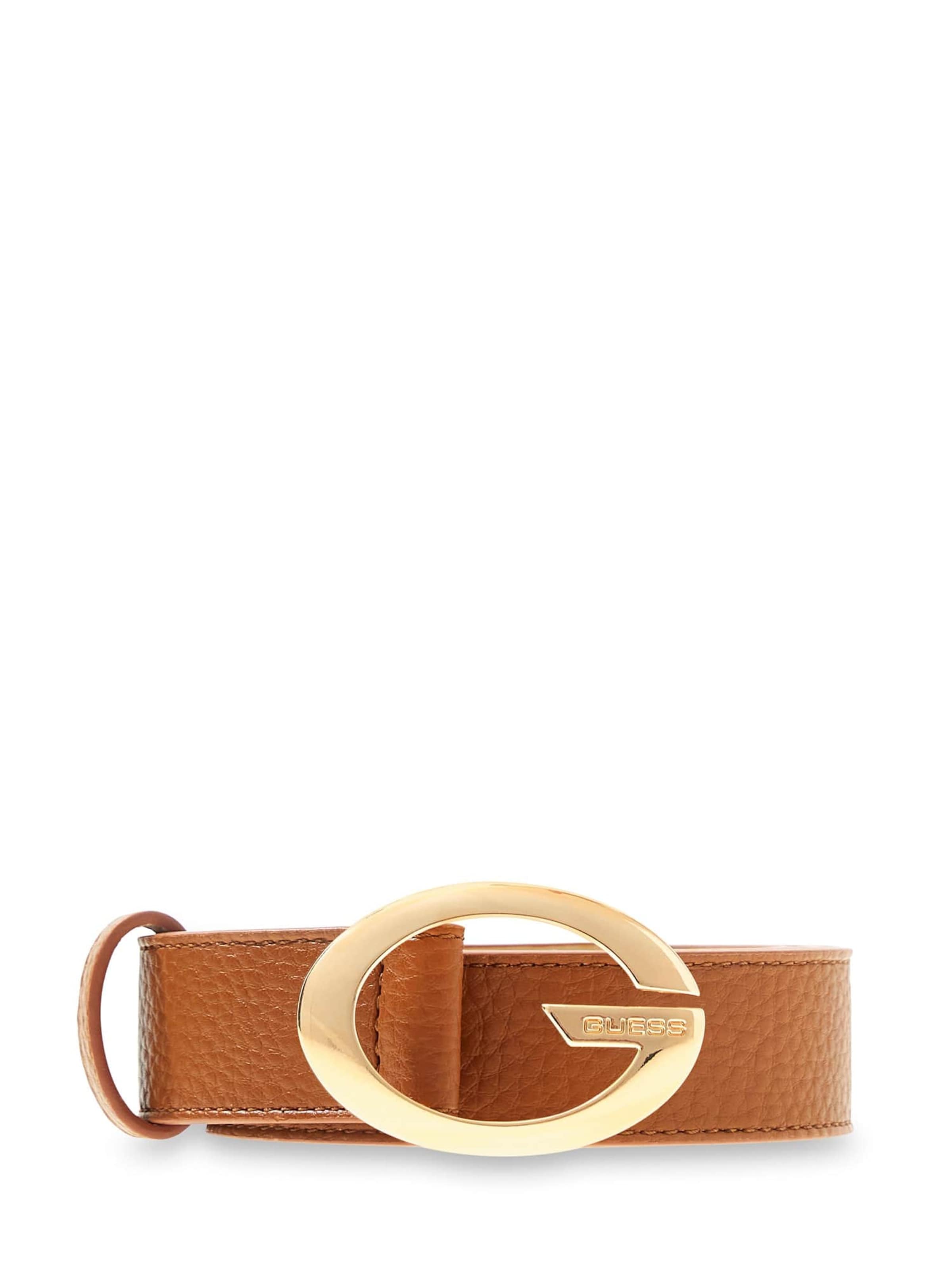 GUESS Belt 'Camden' in Brown: front