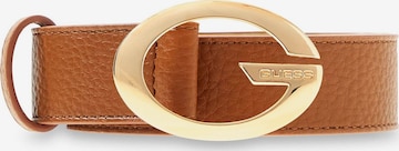 GUESS Gürtel 'Camden' in Braun: Vorderseite