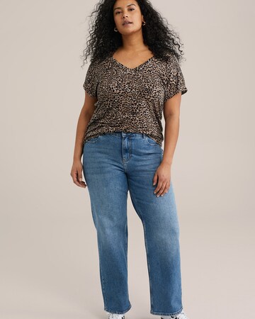WE Fashion Shirt in Brown