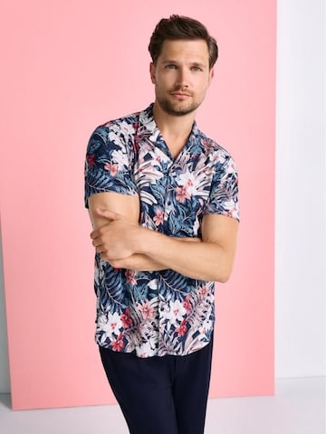 Coupe slim Chemise DESOTO en bleu