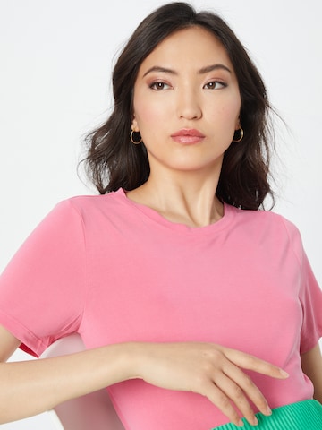 VILA - Camiseta en rosa