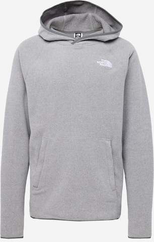 THE NORTH FACE Athletic Sweater '100 Glacier' in Grey: front