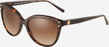 MICHAEL Michael Kors Solbriller 'JAN' i brun: forside