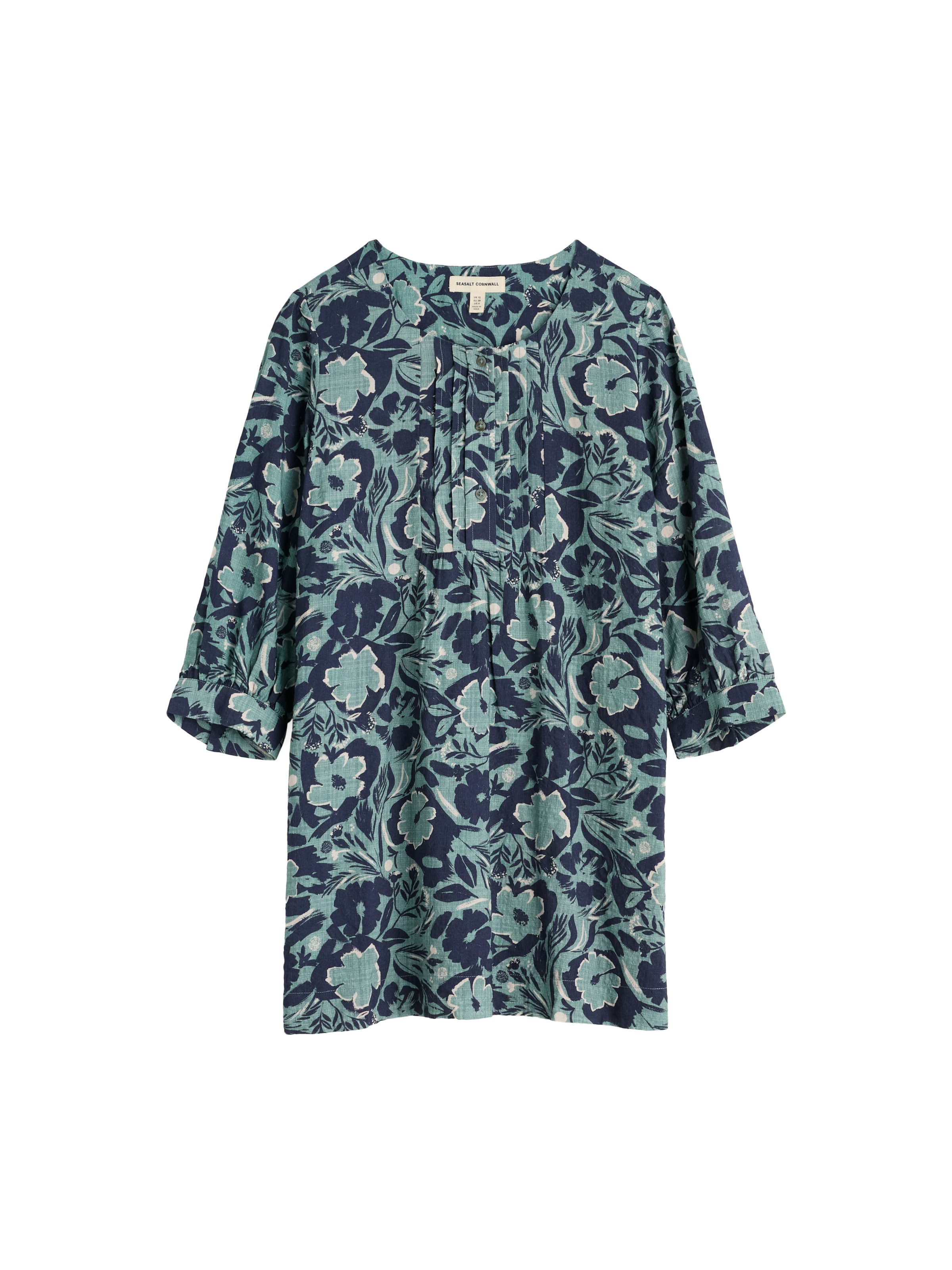 Tunica 'Lerryn' di Seasalt Cornwall in blu: frontale