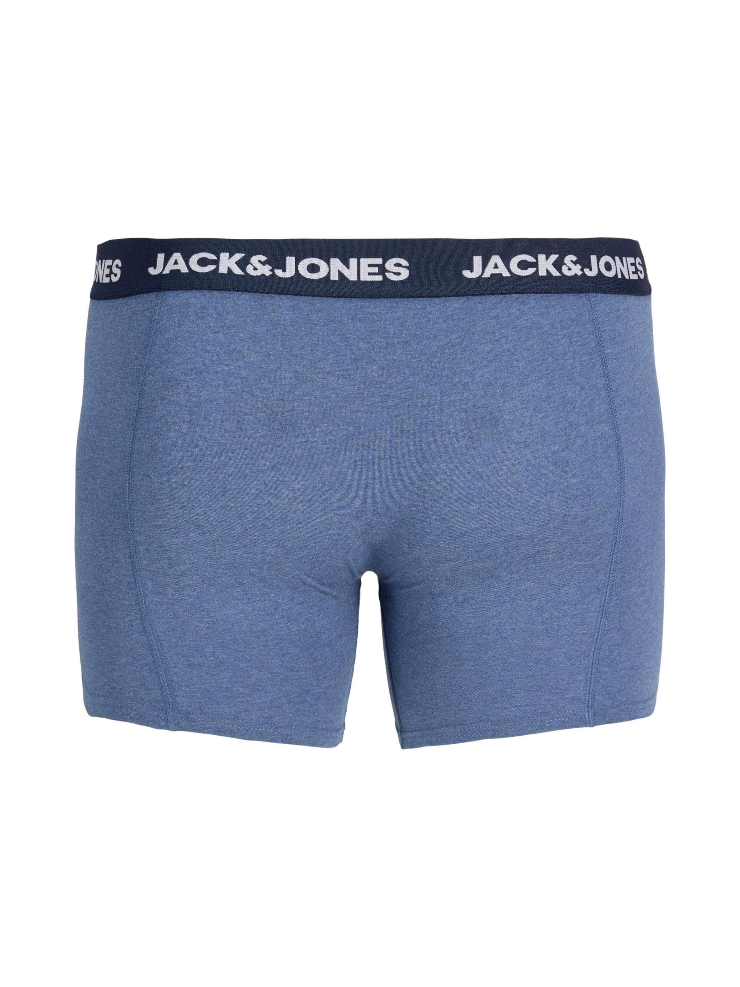 JACK & JONES - Calzoncillo boxer en azul
