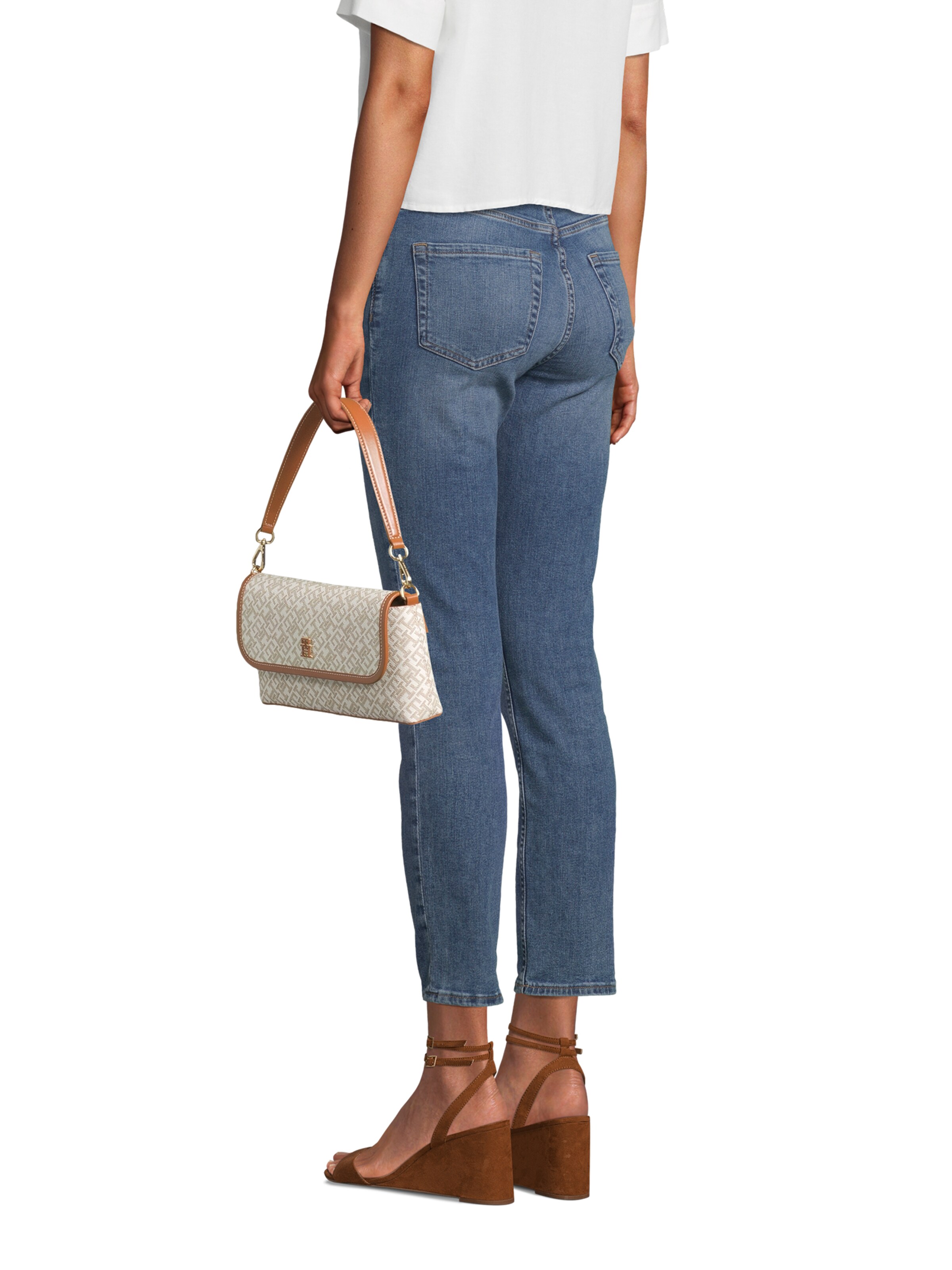 TOMMY HILFIGER Shoulder Bag in Beige