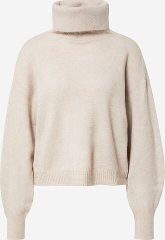 ONLY Sweater 'Karinna' in Beige: front